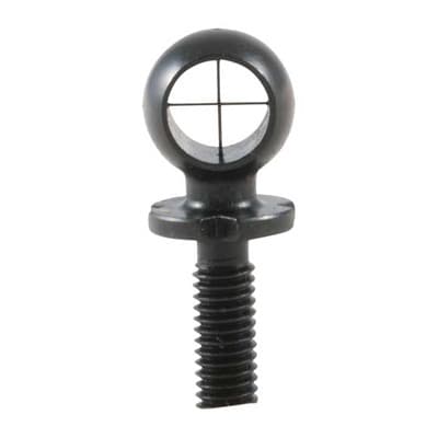 Ar-15  Crosshairs Standard Hooded Front Sight - Crosshairs Standard Hooded Front Sight  Brass Black