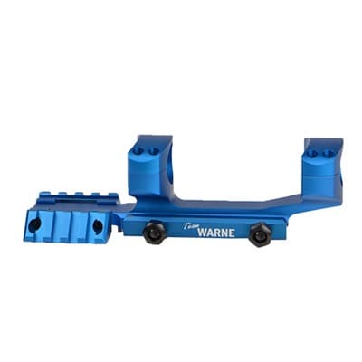 Ar-15/M16 R.A.M.P. Tactical Mount - 34mm Ultra High (1.435'''') 0 Moa Mount, Blue