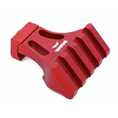 Warne Tactical 45/ Side Mount - Tactical 45 Degree Side Mount Red