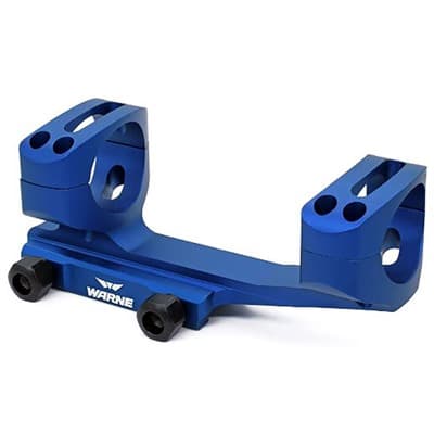 X-Skel Mounts - 34mm Ultra High (1.435'''') 0 Moa Mount, Blue