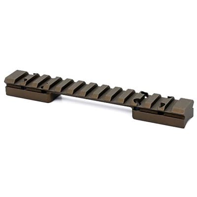 Browning X-Bolt Short Action Mountain Tech Tactical Rail - Browning X-Bolt Sa Tactical Rail 20 Moa Burnt Bronze