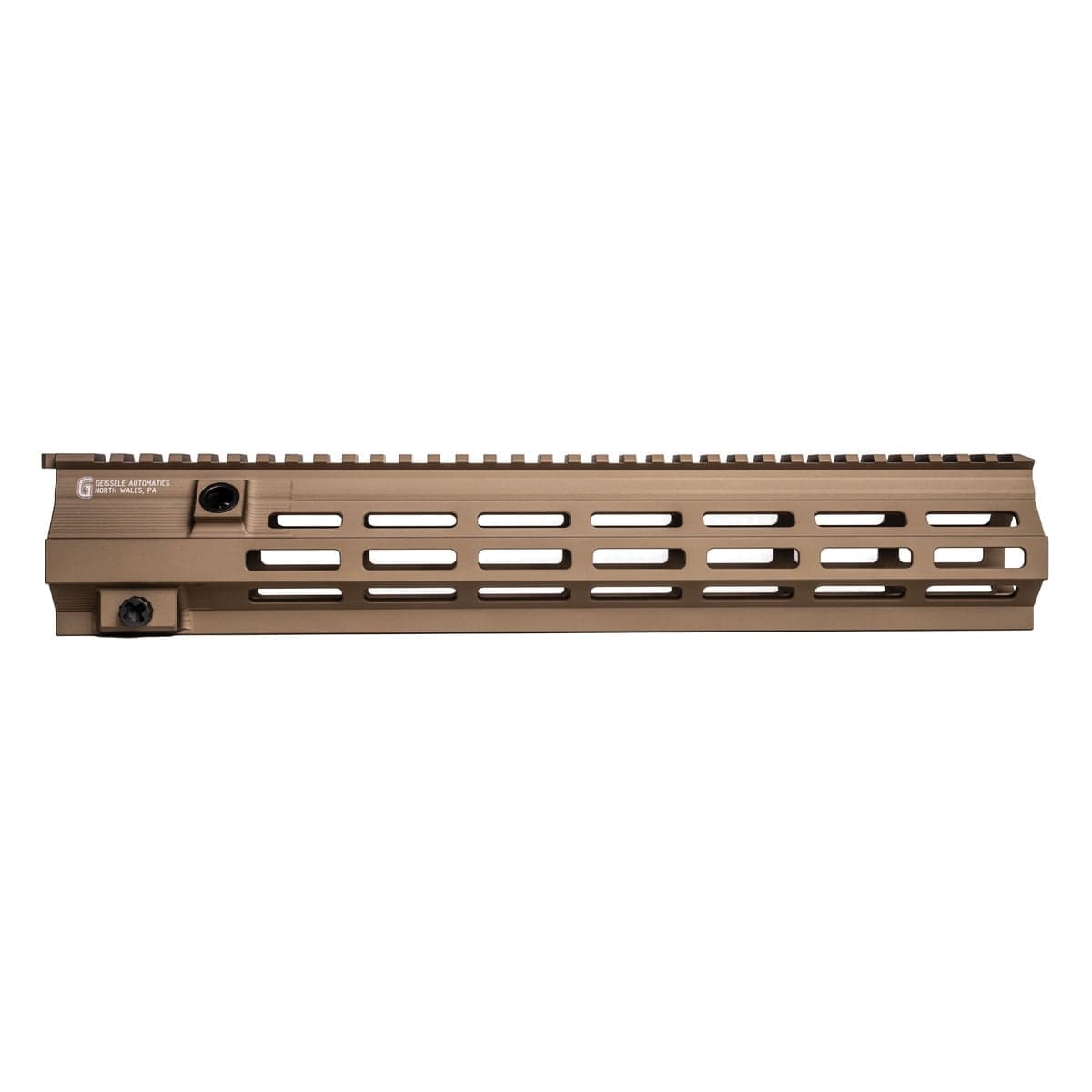Geissele HK416 Super Modular M-LOK Picatinny Rail 14.50", Desert Dirt