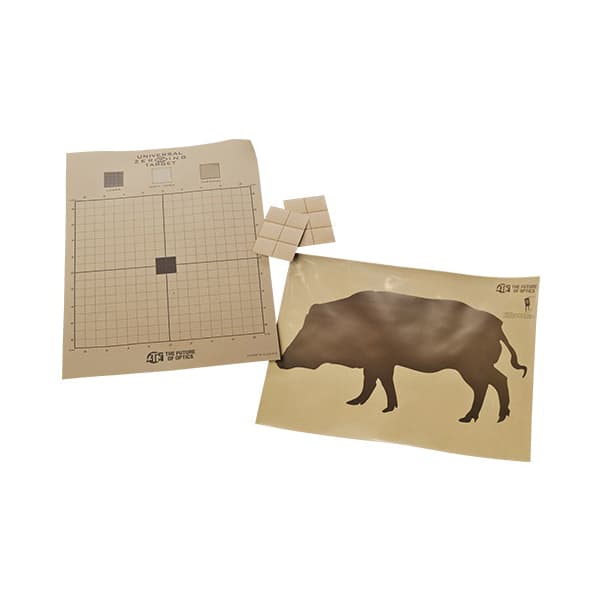 ATN Thermal Zero/Training Target Kit - Brown, Heat-Sensitive Shooting Targets - ACMKIRTGBR
