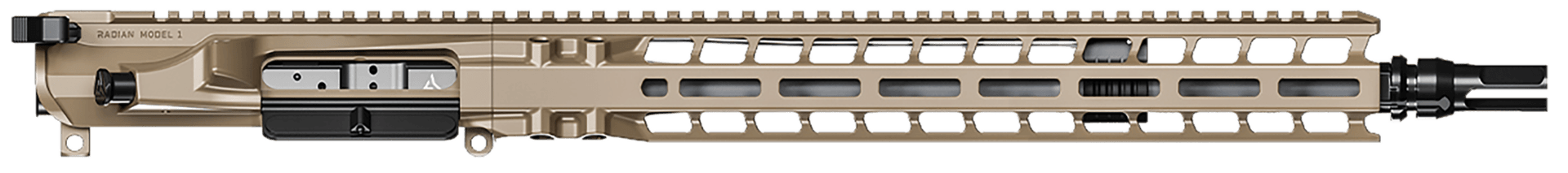 Radian Weapons Model 1 14.50" MOE Upper .223 Wylde 1:8 M-LOK Rail Mid-Length with BCG and CH, Flat Dark Earth - Versatile Precision - R0466
