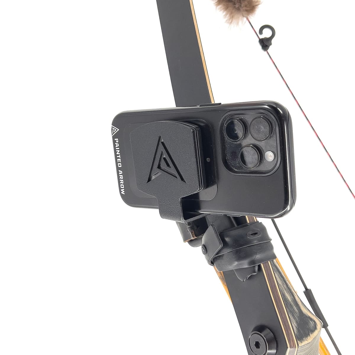 Painted Arrow TRAD-Pro Right Hand Magnetic Smart-Phone Mount, Black