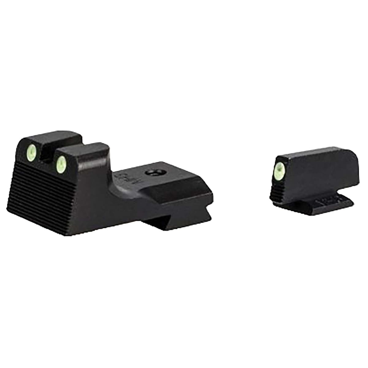 Kimber Night Sight Set Front/Rear, Green/Black