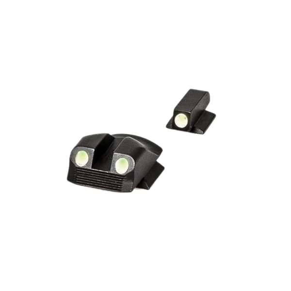 Kimber Night Sight Set Front/Rear, Green/Black