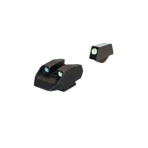Kimber Night Sight Set Front/Rear, Green/Black