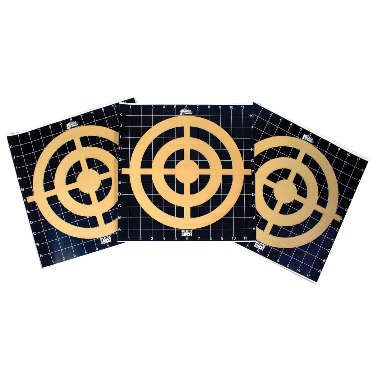 ProShot Splatter Shot Thermal Zeroing Multi-Purpose Target, Black/Orange