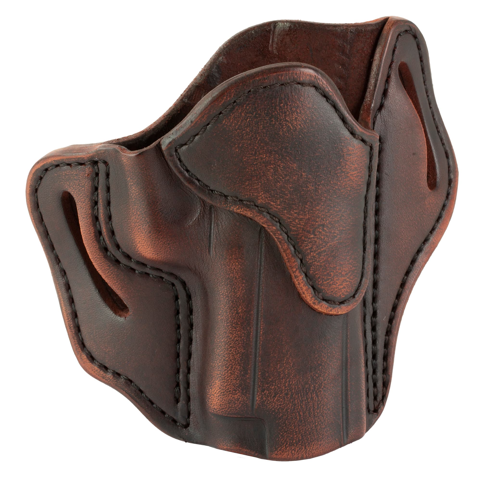 1791 Gunleather BH2.3 Optic Ready 5" OWB Right Hand Leather Holster, Vintage Brown - ORBH23VTGR