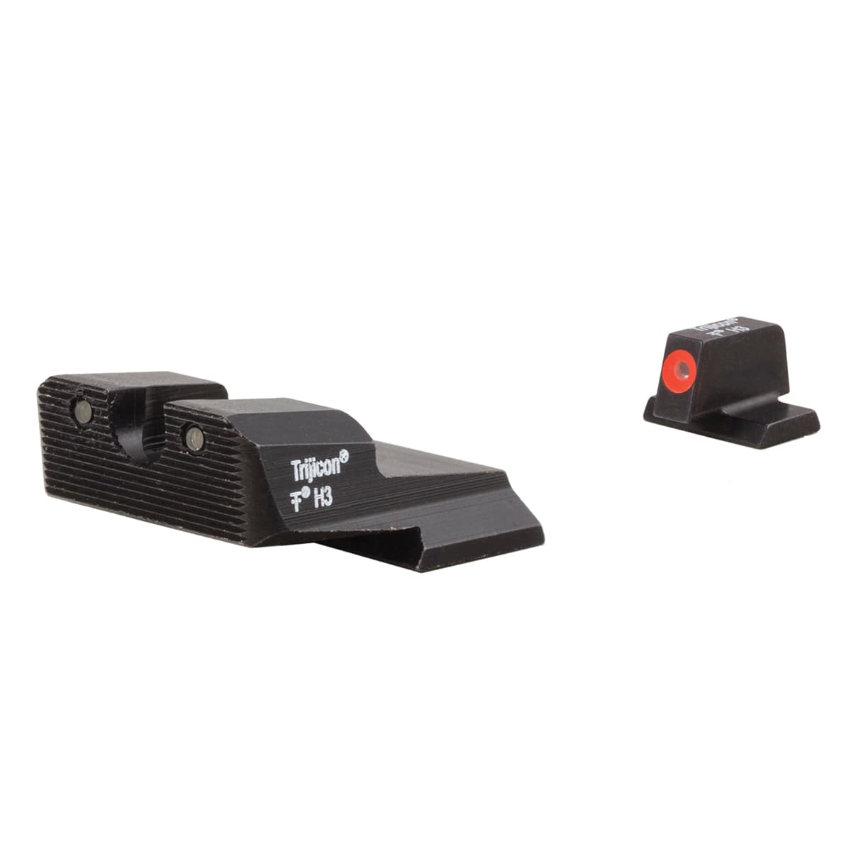 Trijicon HD XR Night Sight Set Front/Rear, Green/Orange/Green/Black