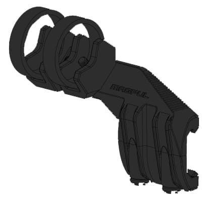 Magpul Rail Light Mount - Left Side MAG498-LT-BLK