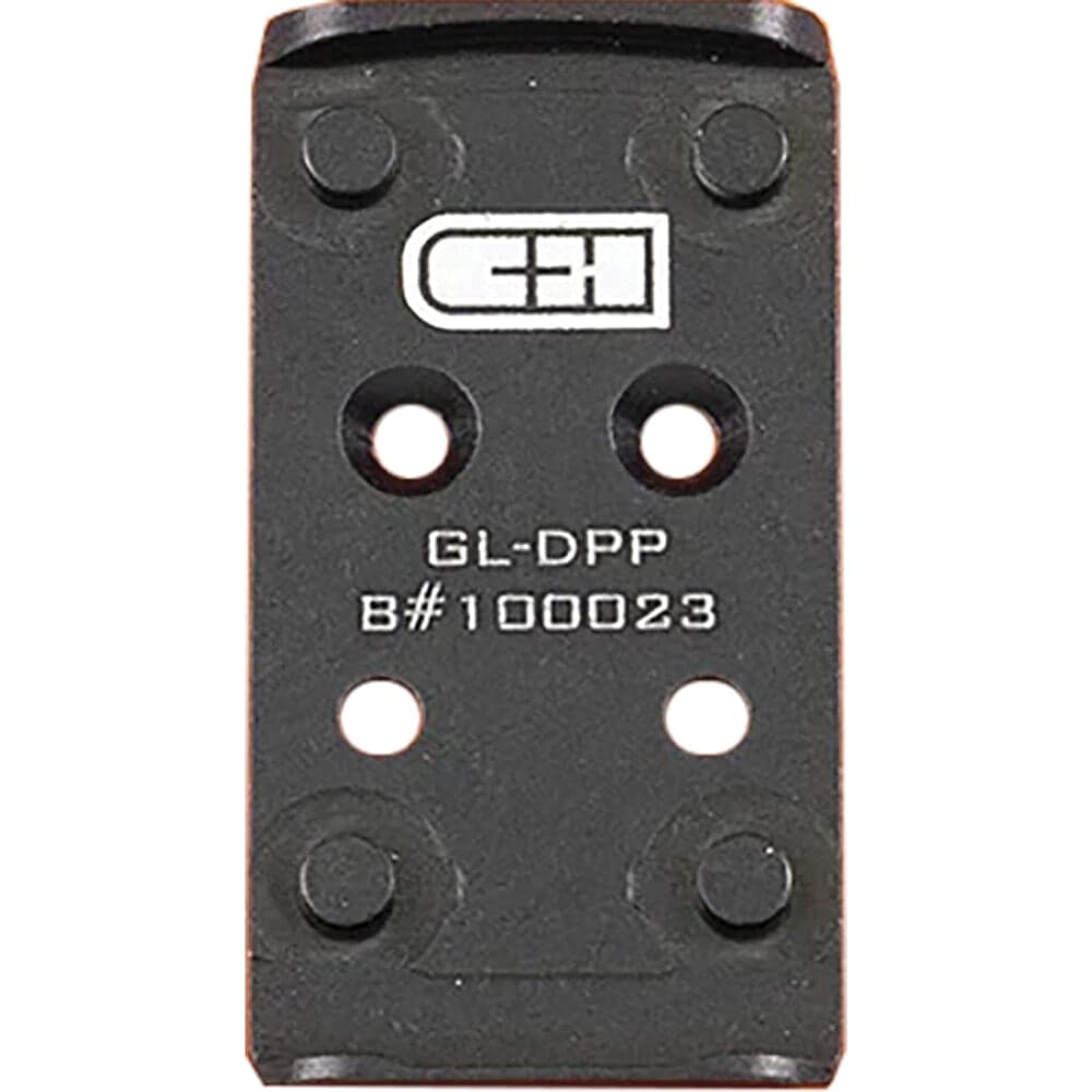 C&H Precision Optic Plate - Glock MOS TO LEU DPP- GL-DPP