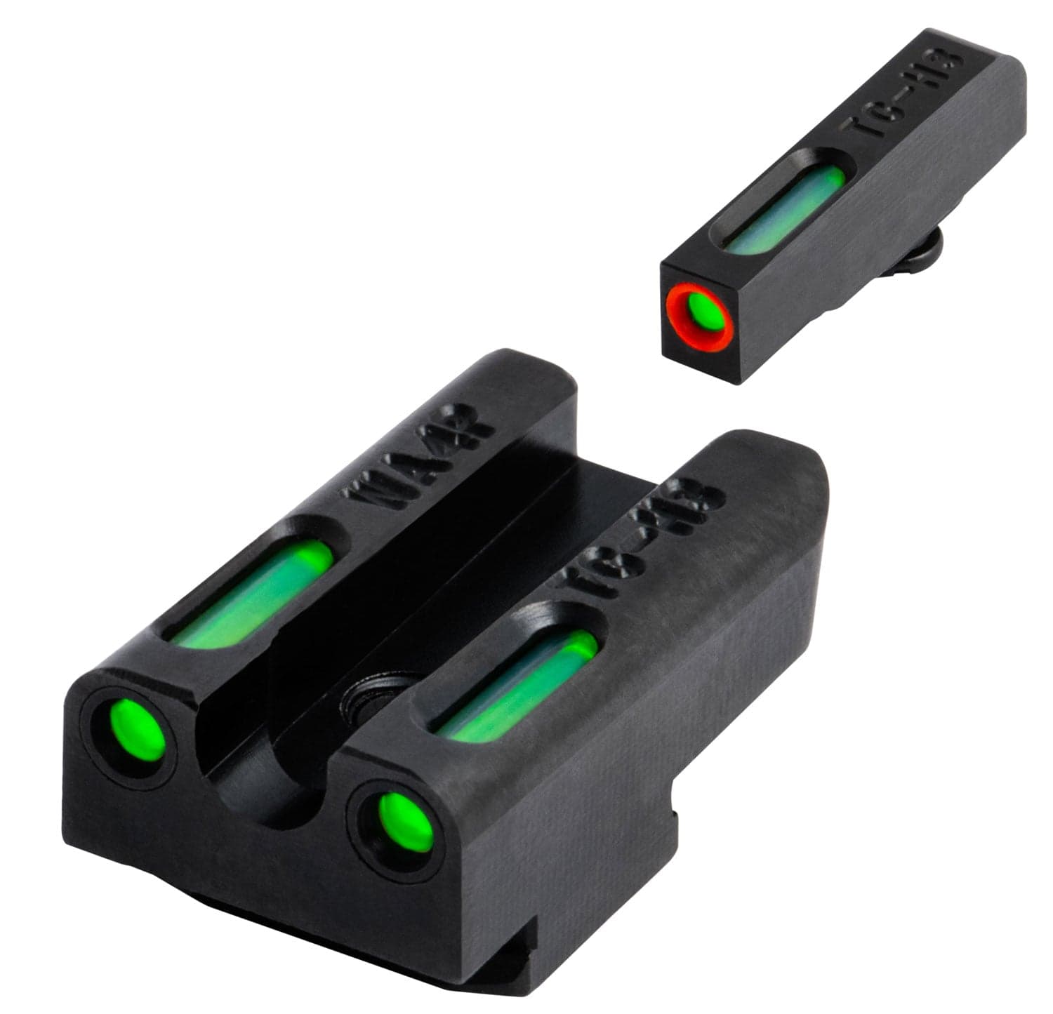 TruGlo TFX Pro Front/Rear Day/Night Sight Set for Walther PPS M2 Handgun - TG13WA4PC