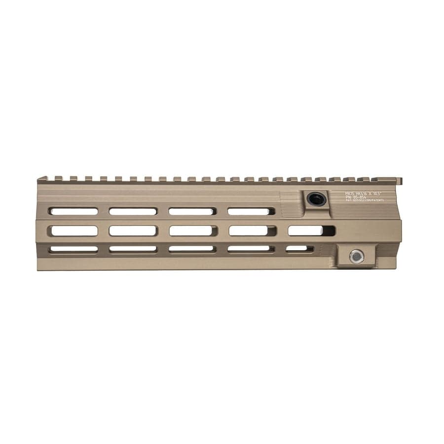 Geissele HK416 Super Modular M-LOK Picatinny Rail 10.50", Desert Dirt