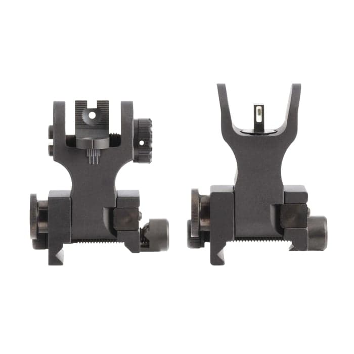 XS Sights Tritium Backup Iron Night Sight Front/Rear Flip-Up, White/White
