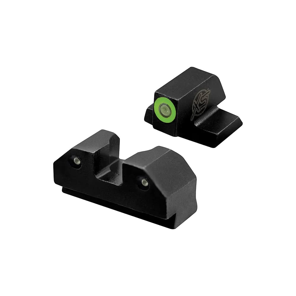 XS Sights R3D 2.0 Standard Height Night Sight Front/Rear, Green/Green