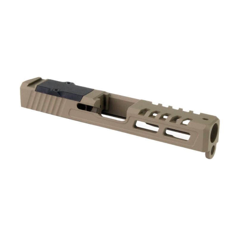 Zaffiri Precision ZPS.2 Optic Ready Slide Fits Glock Gen 3 G19, Flat Dark Earth