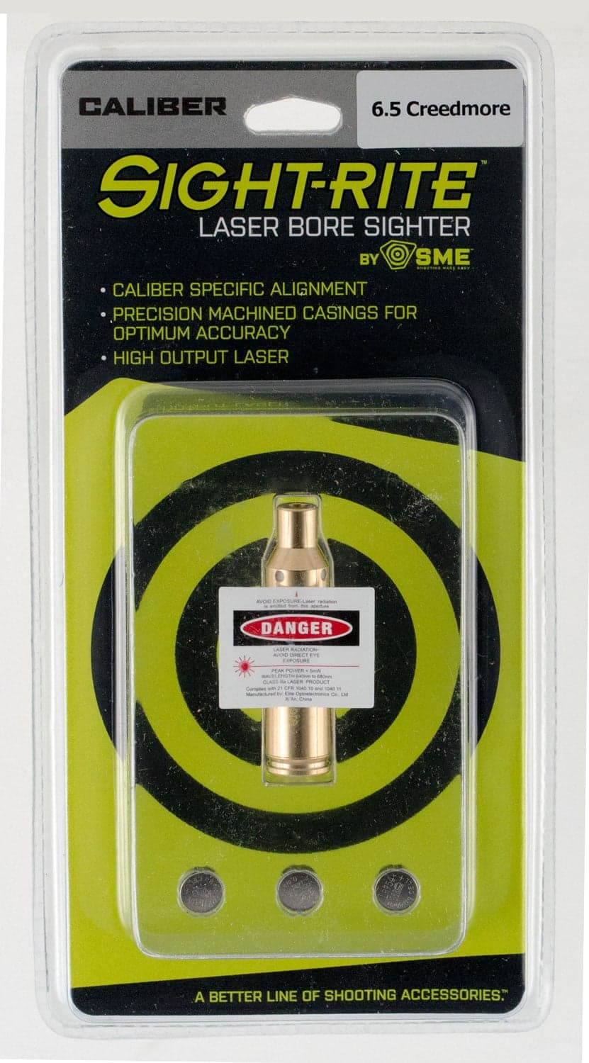 Shooting Made Easy Sight-Rite Bullet Laser Bore Sighting System, 6.5 Crd - XSI-BL-65-CR
