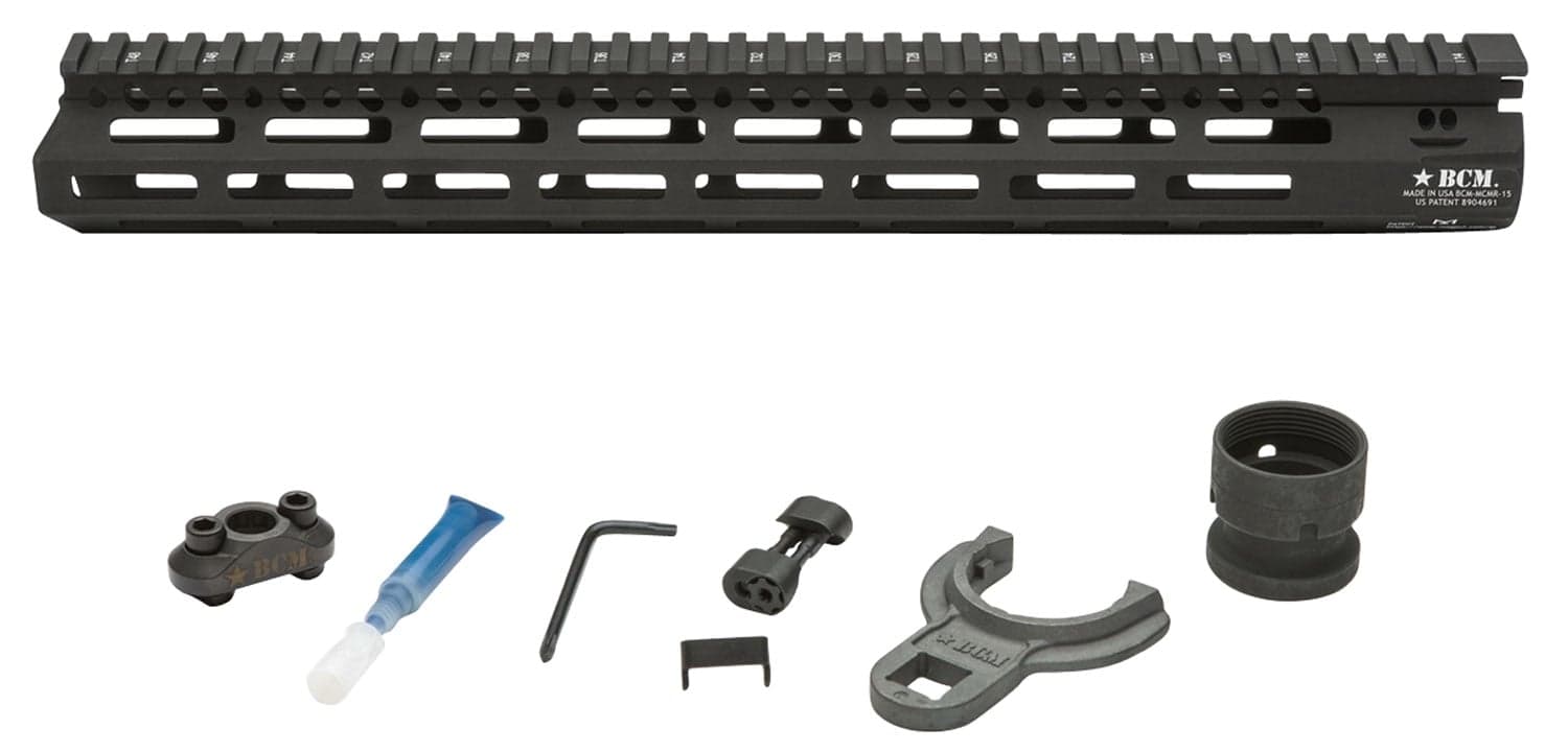 Bravo Company Mfg M-LOK 13" Modular Rail, Black - MCMR13556BLK
