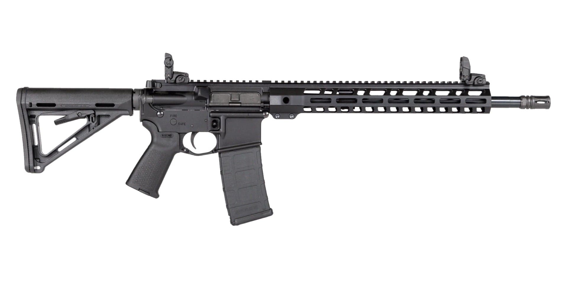 PSA 16" 300AAC  MOE M-Lok Rifle with MBUS sight set - 516444735