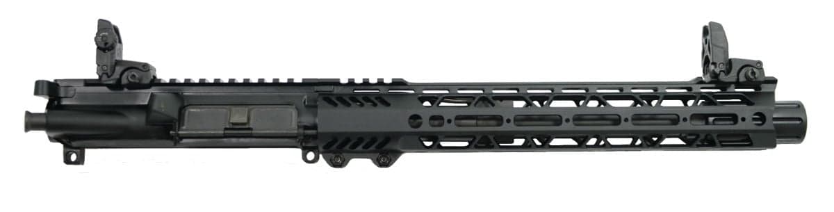 PSA 10.5" Pistol-Length 300AAC 12" Lightweight M-Lok Slant Upper - With BCG, CH, & MBUS Sight Set - 5165449836