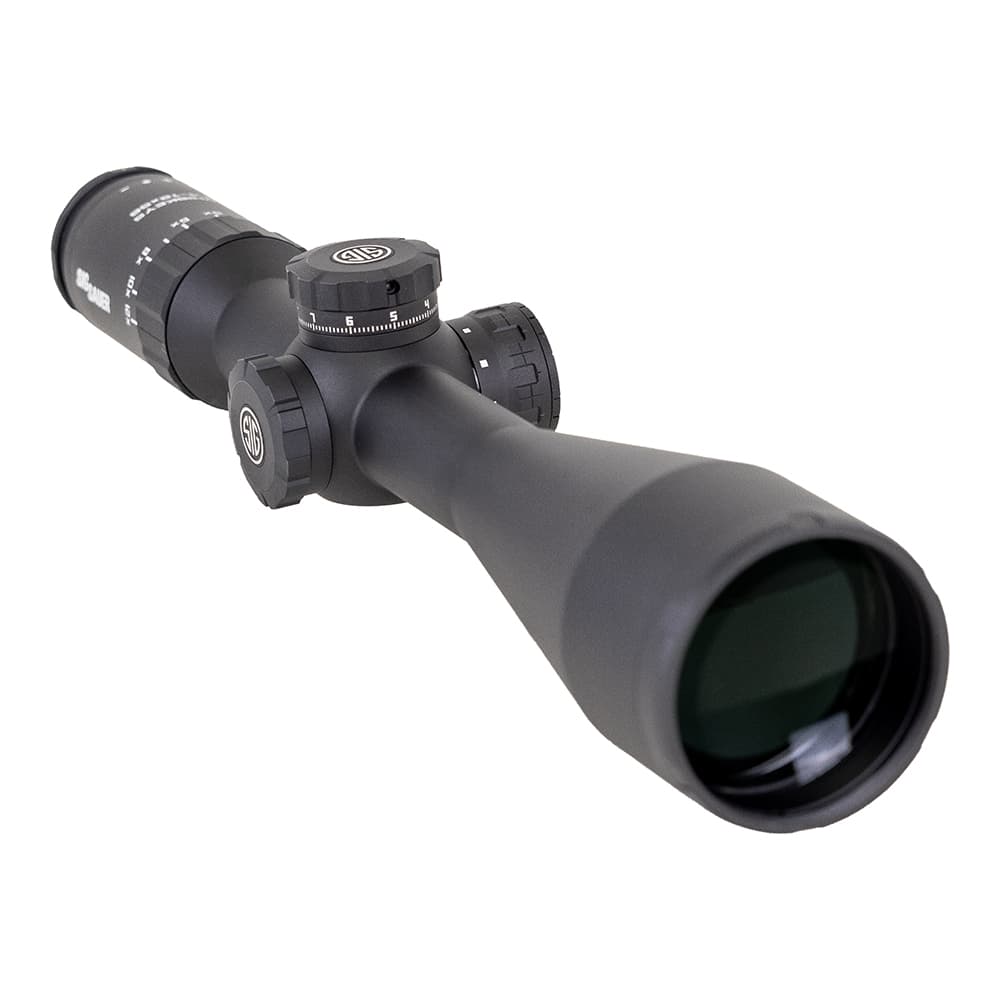 SIG Sauer WHISKEY5 2.4-12x56 HellFire TriPlex (SFP) Rifle Scope - SOW52015