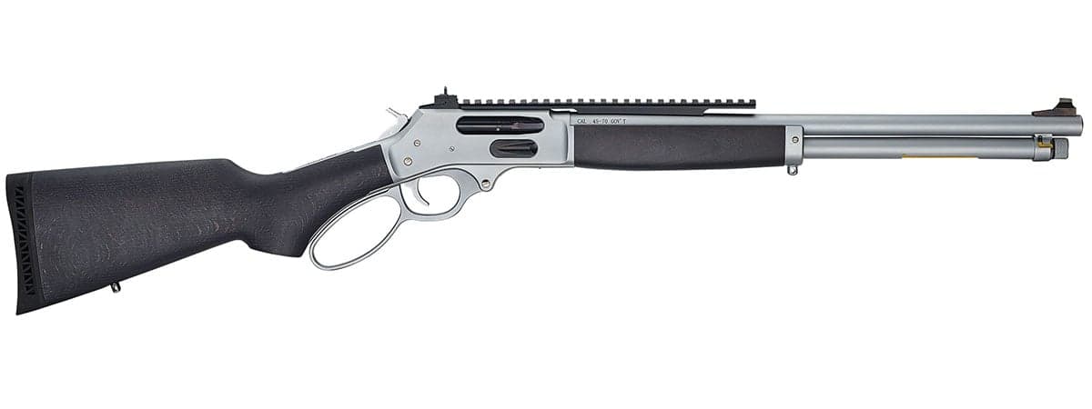 Henry All Weather Picatinny Rail Side Gate .45-70 Lever Action Rifle  - H010GAWP