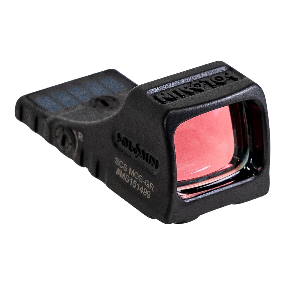 Holosun SCS Multi Reticle Green Dot Sight, Black - SCS-M-GR