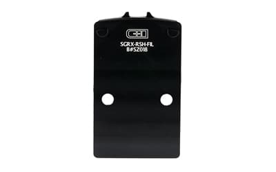 C&H Precision Optic Plate -320X W/RXP ROMEO1 P TO RMR- SGRX-RSH-FIL