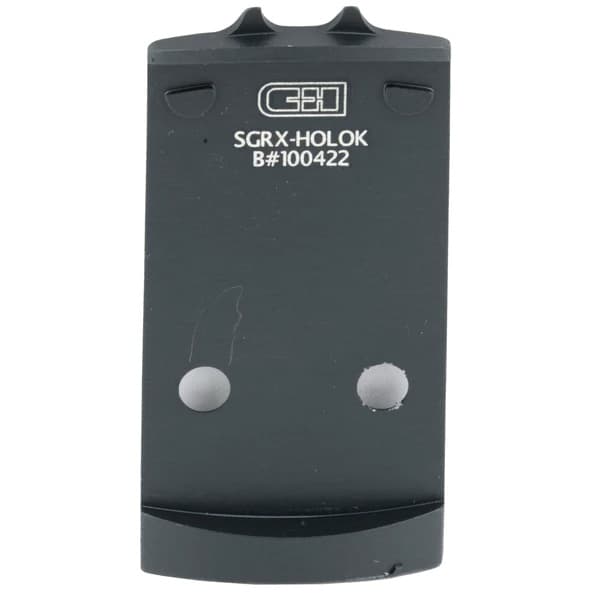 C&H Precision Optic Plate -SIG P320 RX/AXG TO HOLO K- SGRX-HOLOK