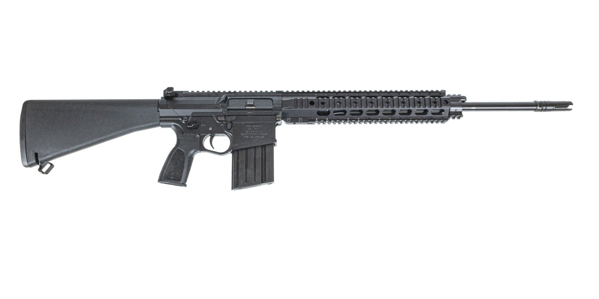 PSA Sabre AR-10 Rifle Billet 20" .308 Rifle w/  12.5" Quad Rail & A1 Stock