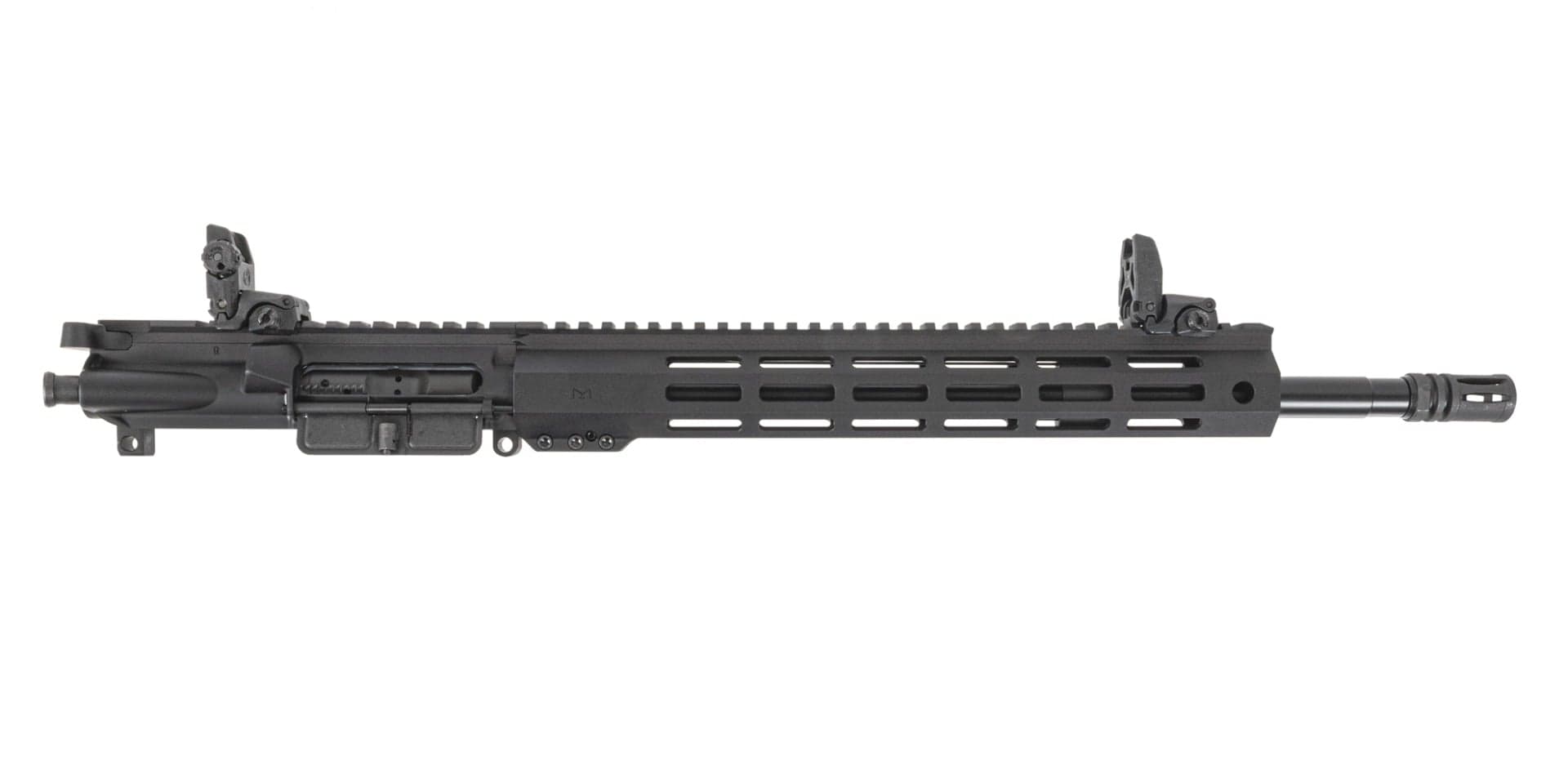 PSA 16" Mid-Length 5.56 NATO 1:7 Nitride 13" Lightweight Hex M-Lok Upper W/ BCG, CH, & MBUS Sight Set