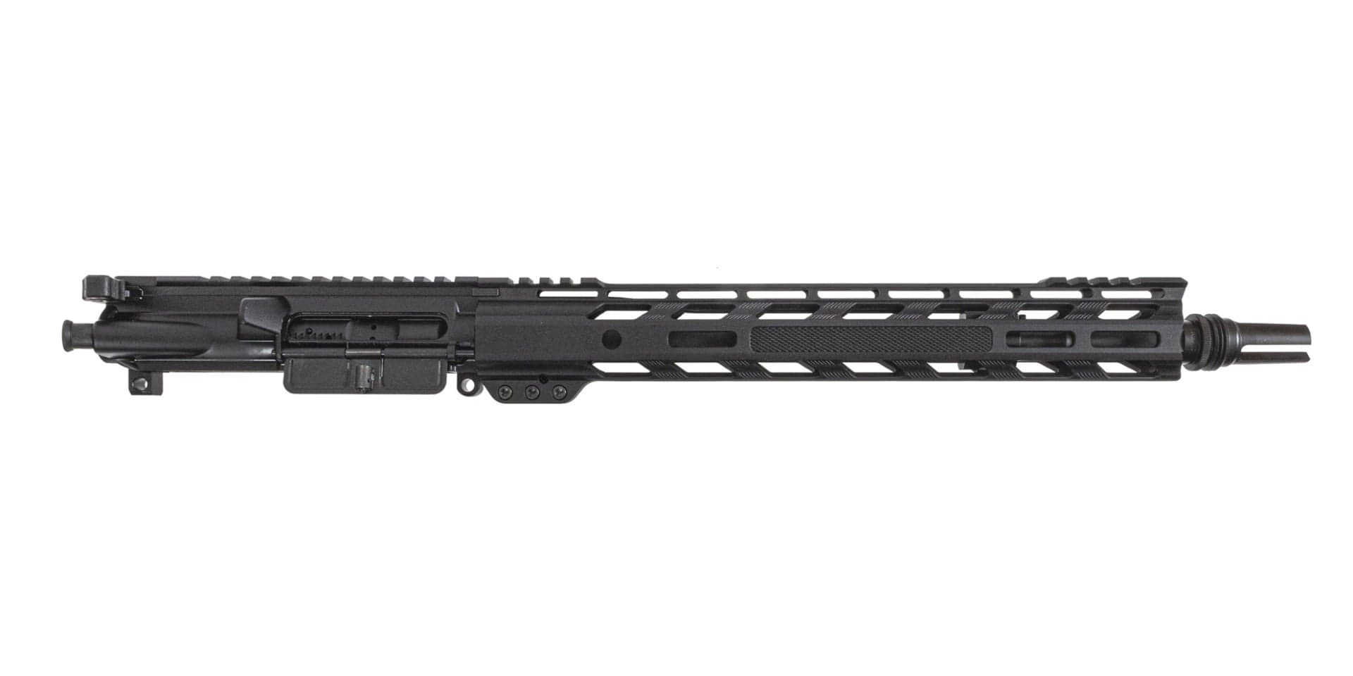 PSA "Sabre" Forged 13.7" 5.56 FN CHF CL Mid-Length Nitride 13" Knurled Slant Rail and SilencerCo ASR - Long Pin and Weld