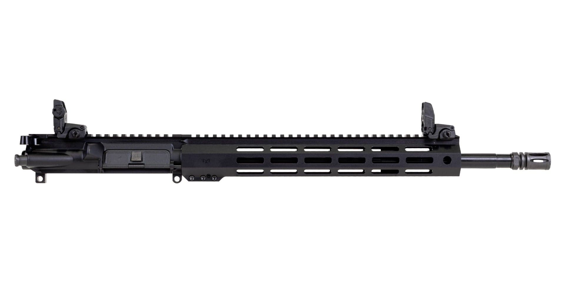 PSA AR-15 16" Mid-Length 5.56 NATO 1:7 Nitride 13" Lightweight Hex M-Lok Upper W/ BCG, CH and MBUS Sight Set