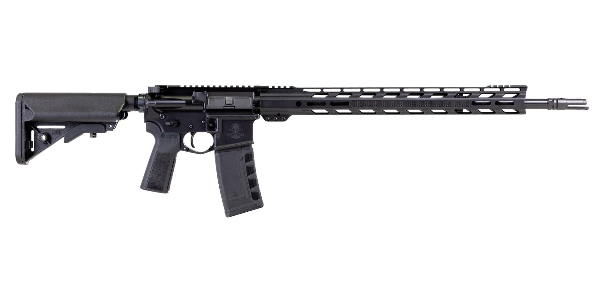 PSA "Sabre" Forged 20" .223 Wylde Nitride 18" Knurled Slant Rail B5 Sop-Mod Rifle