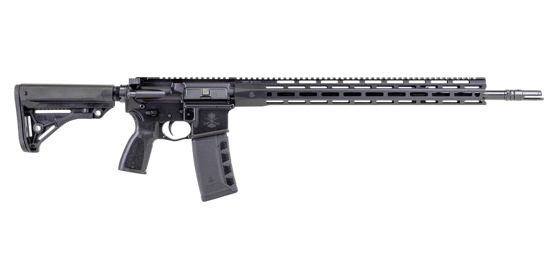 PSA "Sabre" Forged 20" .223 Wylde SS Nitride 18" Sabre Lock Up Rail and Sabre Furniture Rifle