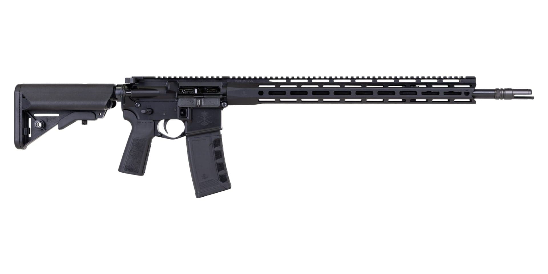 PSA "Sabre" Forged 20" .223 Wylde SS Nitride 18" Sabre Lock Up Rail and B5 Sop-Mod Rifle