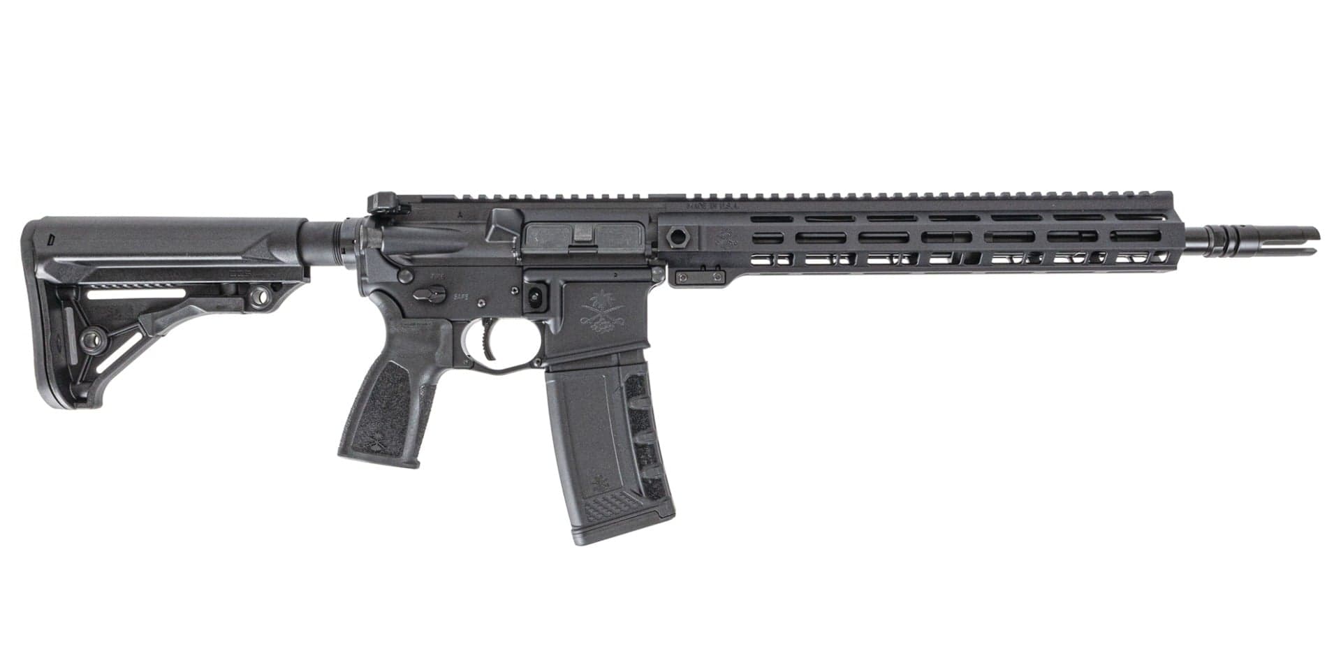 PSA "Sabre" Forged 14.5" .223 Wylde M4 13" QD Rail and Pin/Weld Rifle with Sabre Furniture