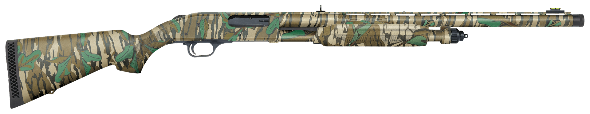 Mossberg 835 Magnum Turkey Optic Ready 24" 12 Gauge Shotgun, Greenleaf - 62232