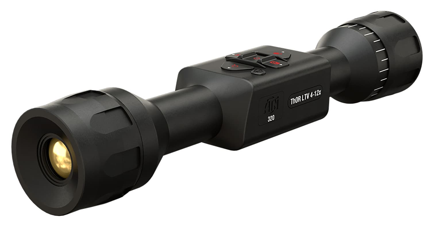 ATN Thor LTV 4-12x25mm Micro Thermal Rifle Scope w/ Video - TIWSTLTV325X