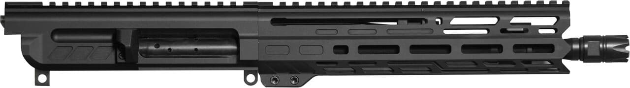 CMMG Dissent 10.50" Upper 5.56x45mm with 1:7 Twist Rate and M-LOK Rail - Pistol-Length with Charging Handle - Armor Black - 55B8D86AB