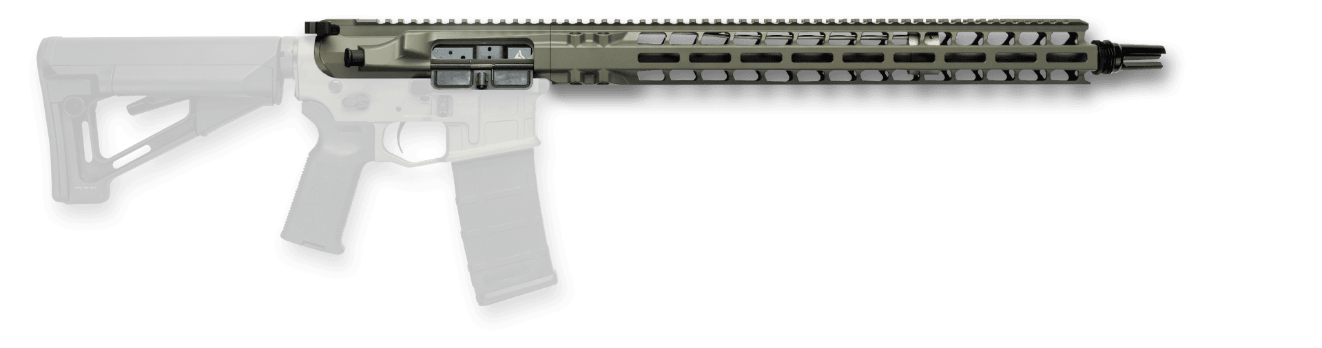 Radian Weapons Model 1 17.5" MOE Upper .223 Wylde 1:8 M-LOK Rail Intermediate-Length with BCG and CH, Radian OD - R0481