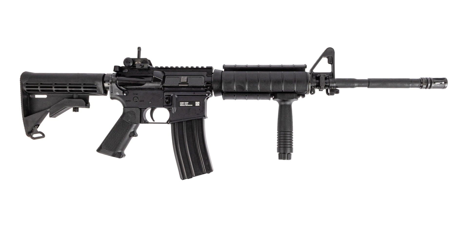 PSA Sabre-15 Forged 16" FN CHF CL M4A1 with Quad Rail and Vertical Grip Classic Rifle