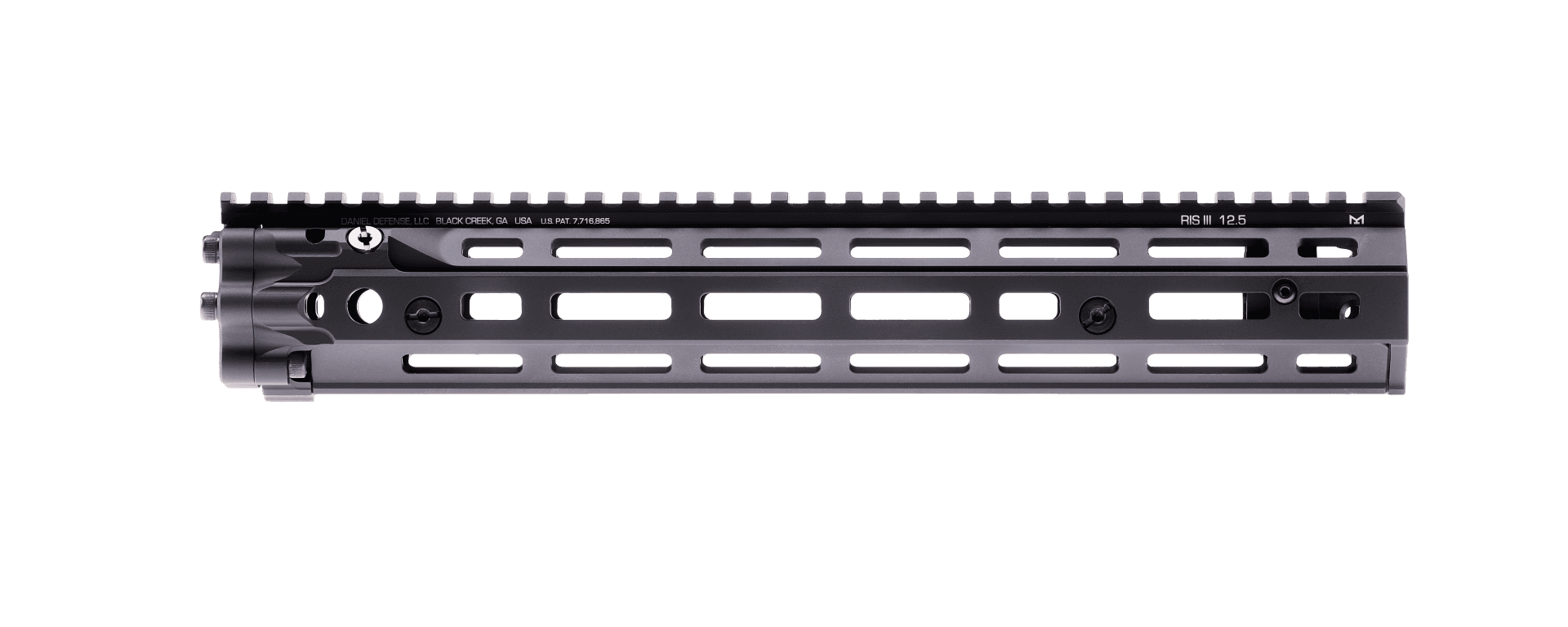Daniel Defense RIS III M-LOK Free-Float Rail Interface System 12.50", Black