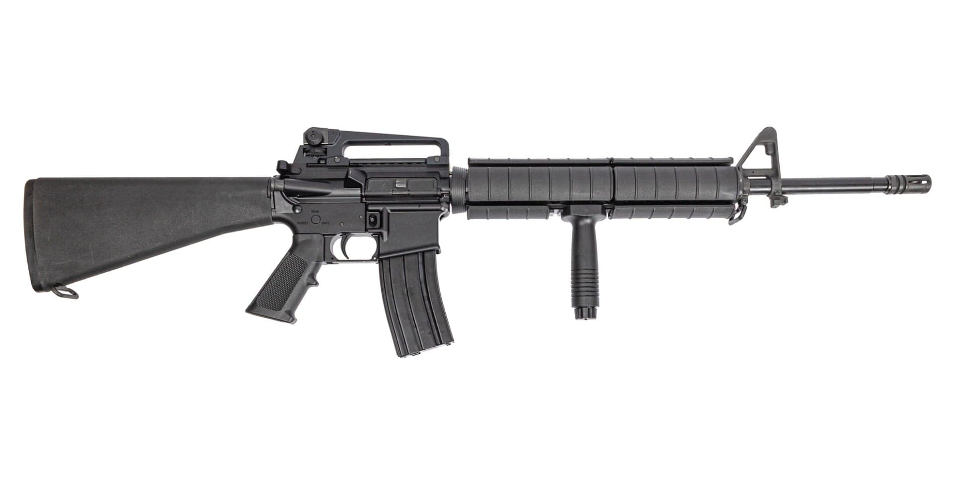 PSA "M16A4" 20" 5.56 1/7 Nitride Quad Rail Rifle w/ Carry Handle