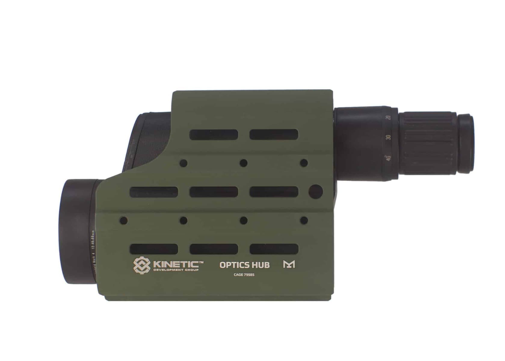 KDG Optics HUB Spotting Scope Case - Green - MSH5-113
