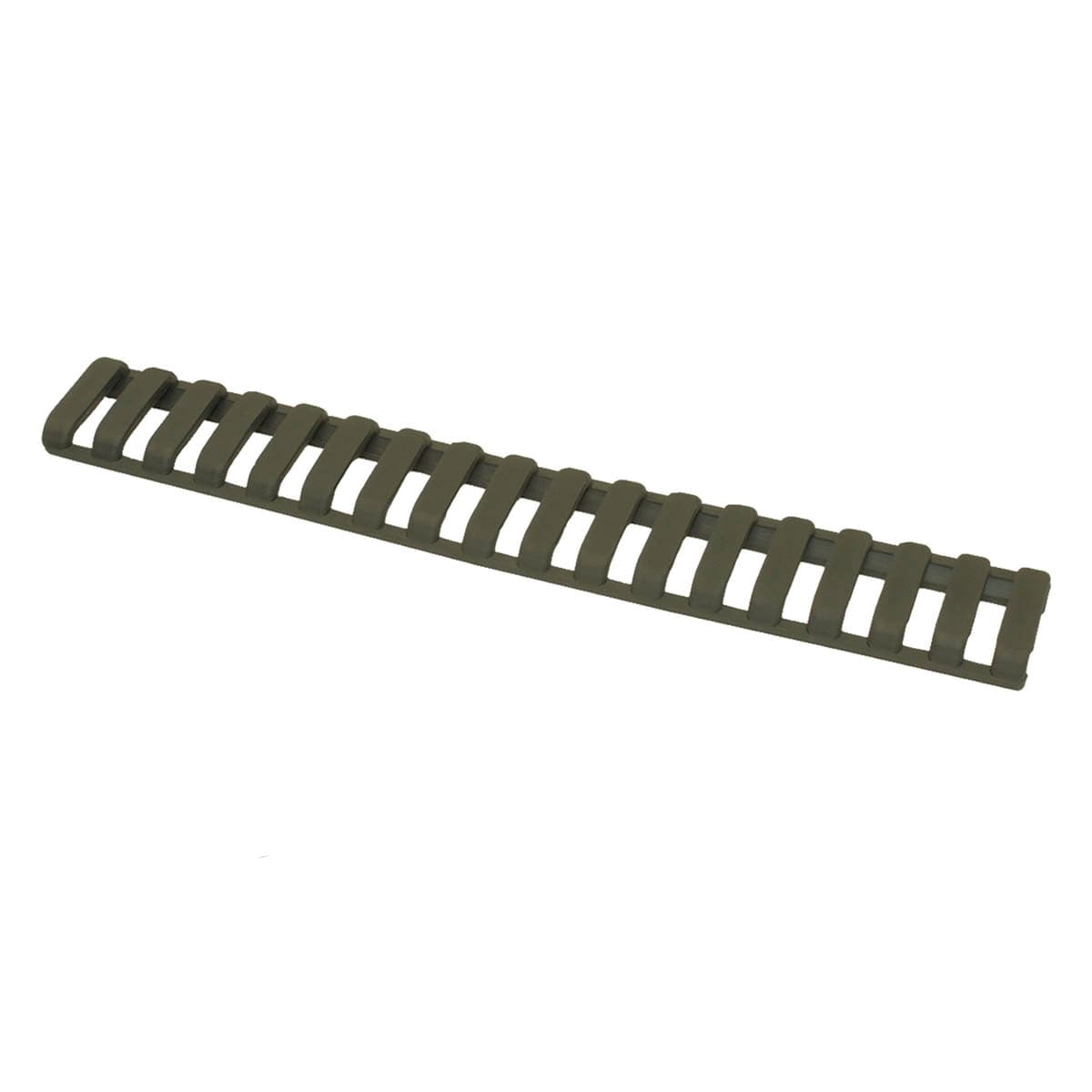 Ergo 18-Slot Low-Profile Picatinny Rail Cover 6", OD Green