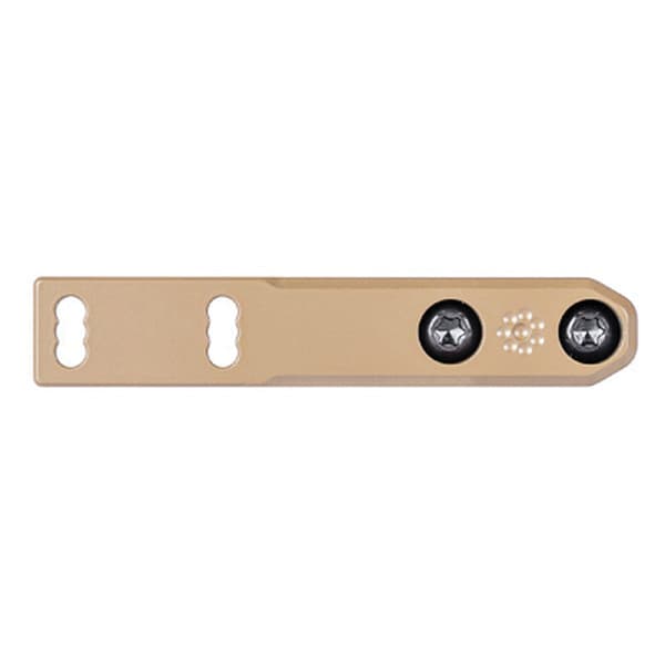 Arisaka Inline Light Mount Aluminum Alloy 3.40" - Durable Inline Light Mount for Tactical Applications - ISM-M-FDE