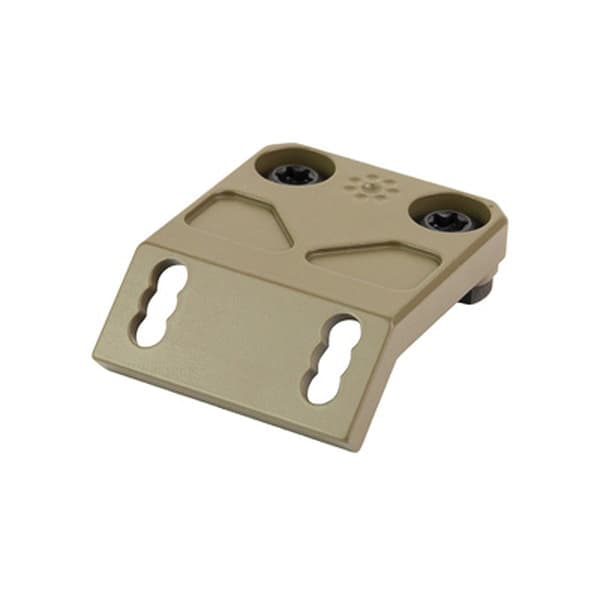 Arisaka Offset Light Mount Aluminum Alloy 1.27" - Reliable Offset Light Mount for Tactical Operations - OSM-MCX-FDE
